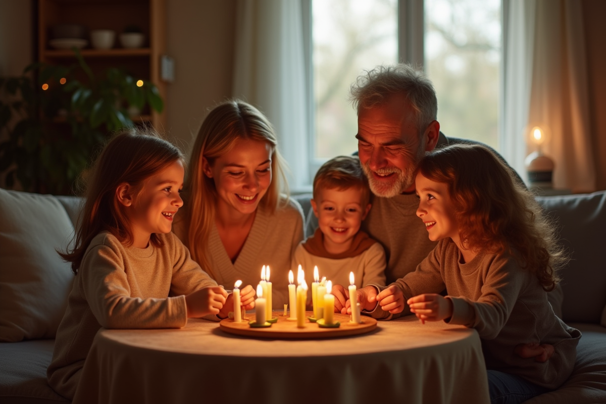 famille célébration