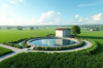 Petite station de traitement d eaux écologique en campagne
